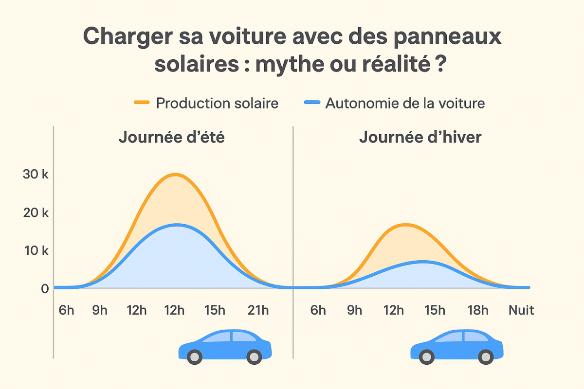  Charger sa voiture électrique avec des panneaux solaires : mythe ou réalité ? 